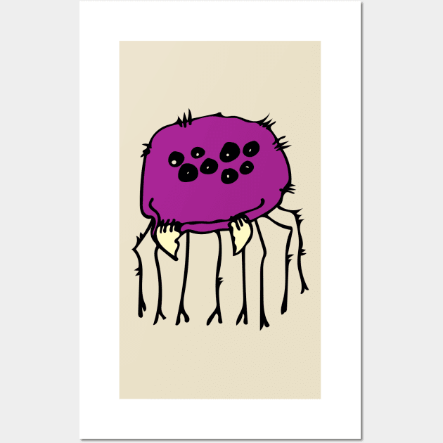 THE MOST EVIL. SPIDER. EVER. Wall Art by CliffordHayes